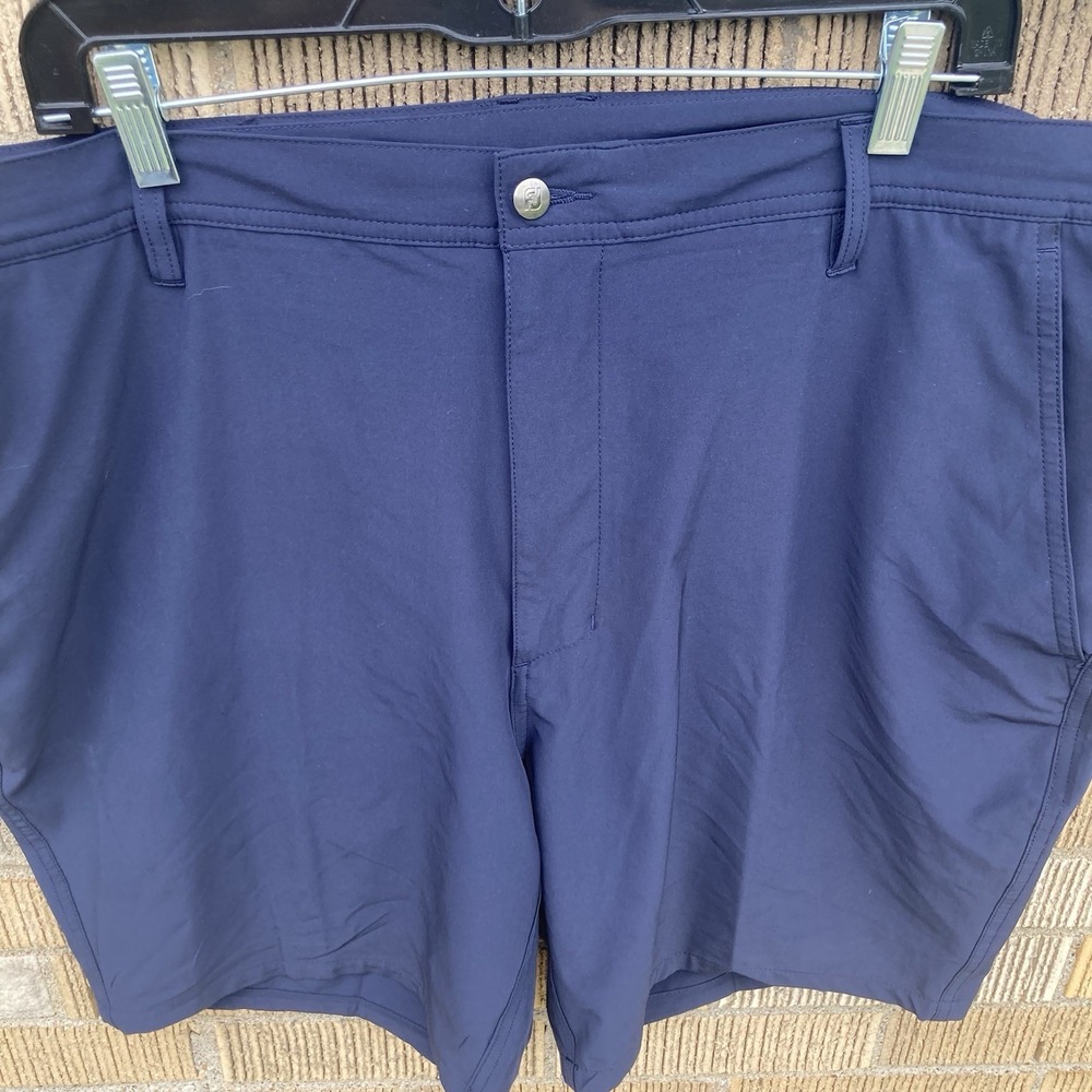 FootJoy Mens Sz 40 Golf Shorts Performance Stretch Navy Athletic Lightweight‎